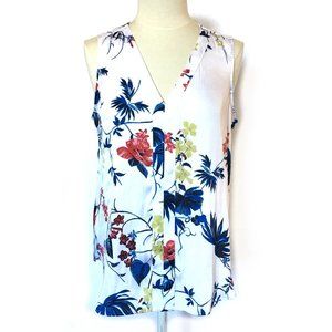 Banana Republic Floral Tank Blouse M